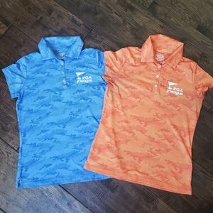Garb girls golf tops size XL
